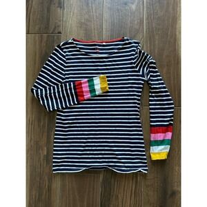 Boden Striped Long Sleeve Tee - Multicolor